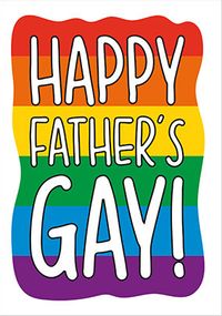 Tap to view Happy Father's Gay Father's Day Card
