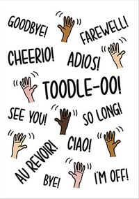 Tap to view Toodle-oo Leaving Card