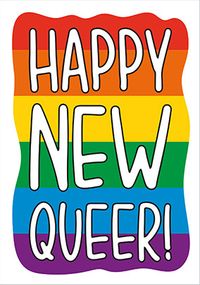 Happy New Queer New Year Card