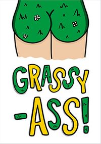 Tap to view Grassy-ass Christmas Thank You Card