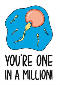 Tap to view You're One In a Million Card