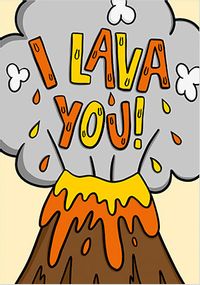 Tap to view I Lava You Card