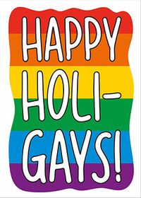 Tap to view Happy Holi-gays! Christmas Card