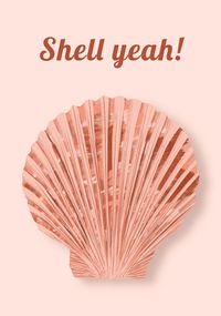 Tap to view Shell Yeah Congratulations Card