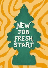 Fresh Start New Job Card