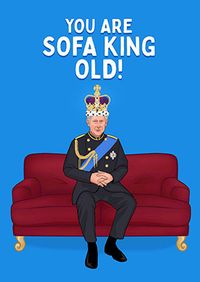 Tap to view Sofa King Birthday Card