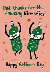 Tap to view Amazing Gin-etics Father's Day Card