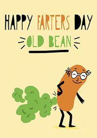 Tap to view Old Bean Father's Day Card