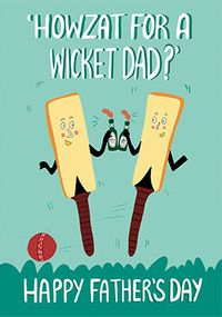 Wicket Dad Father's Day Card