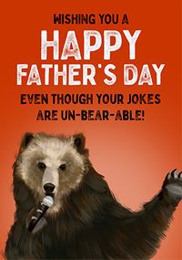 Tap to view Un-bearable Father's Day Card