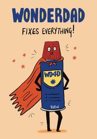 Wonderdad Father's Day Card