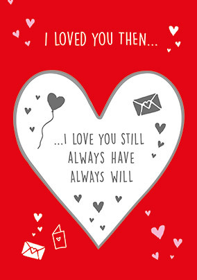 Valentines day best sale card for him