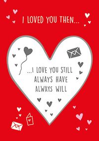 Tap to view I Loved You Then Secret Message Card