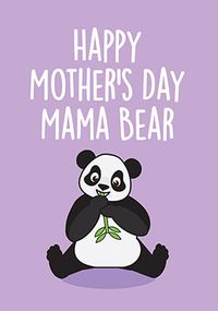 Tap to view Mama Bear Cute Mother's Day Card