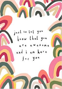 Tap to view You Are Awesome Card