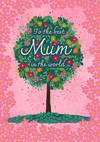 Tree mothers Day Card