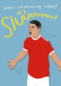 Who Celebrating Birthday Card