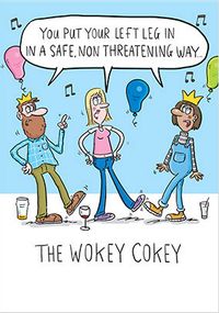 Tap to view Wokey Cokey Birthday Card