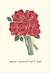Tap to view Happy Valentine's Day Roses Card