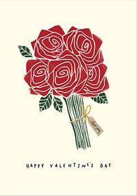 Tap to view Happy Valentine's Day Roses Card