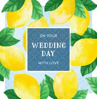 Wedding Day lemons Card
