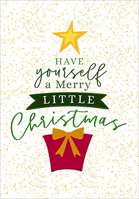A Merry Little Christmas Card