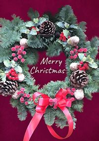 Tap to view Merry Christmas Wreath Card