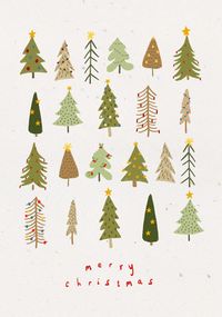Tap to view Merry Christmas Trees Card