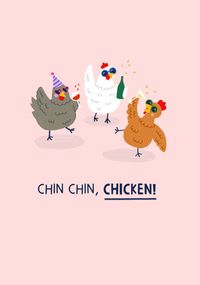 Tap to view Chin Chin Chicken Birthday Card
