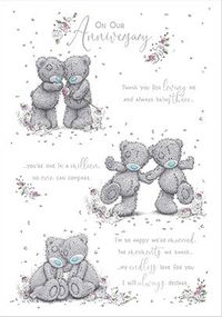 Tap to view Me To You - On Our Anniversary Card