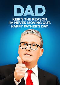 Tap to view The Reason I'm Never Moving Out Father's Day Card