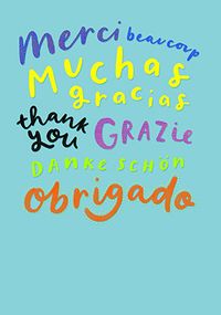 Tap to view International Thank You Teacher Card