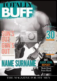 Tap to view Spoof Magazine - Totally Buff Birthday