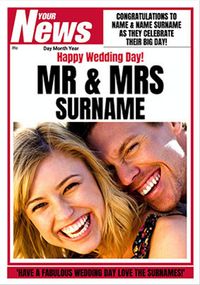 Tap to view Your News - Mr & Mrs