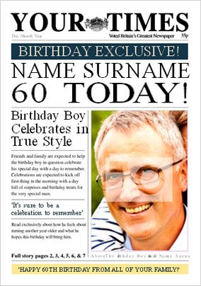 Your Times - His 60th