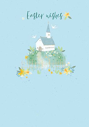 ZDISC - Church Easter Wishes Card