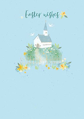 ZDISC - Church Easter Wishes Card