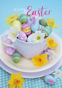 Tap to view Easter Tea Cup Card