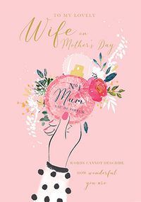 Wife Eau de Parfum No. 1 Mum Mother's Day Card