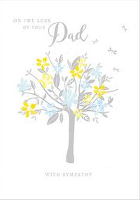 Tap to view On the Loss of Your Dad Sympathy Card