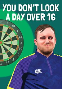 Tap to view The London Studio Darts 16 Birthday Card