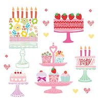 Birthday Cakes Card