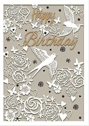 Happy Birthday Swift Card