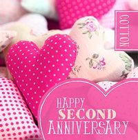 Tap to view Wedding Anniversary Card - Cotton 2