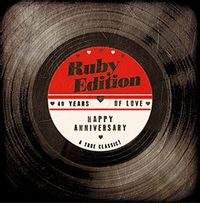 Ruby Record Edition Anniversary Card