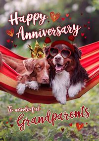 Tap to view Wonderful Grandparents Anniversary Card