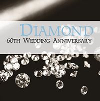 Tap to view 60th Wedding Anniversary Card - Diamond