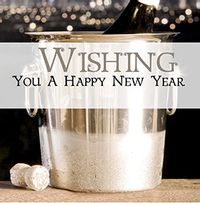 Tap to view Happy New Year Card - Champagne