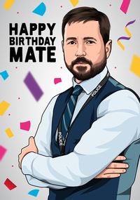 Happy Birthday Mate Funny Birthday Card
