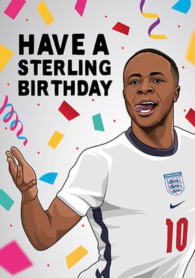 Have a Sterling Birthday Card